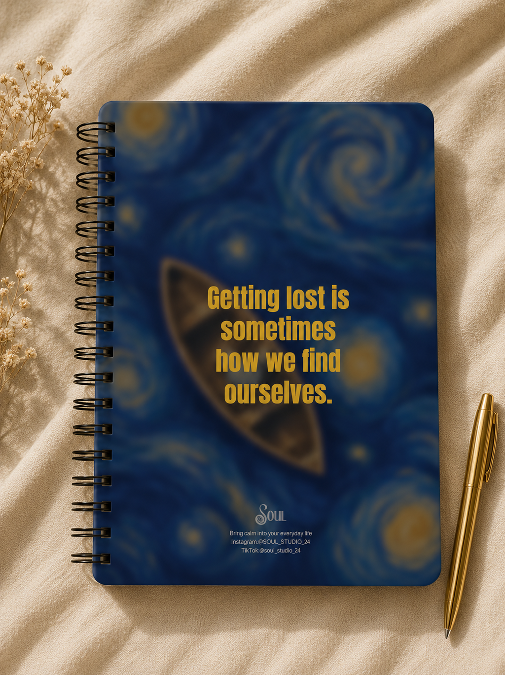 Starry River Notebook — "Getting Lost Is Sometimes How We Find Ourselves" (Soul Collection)
