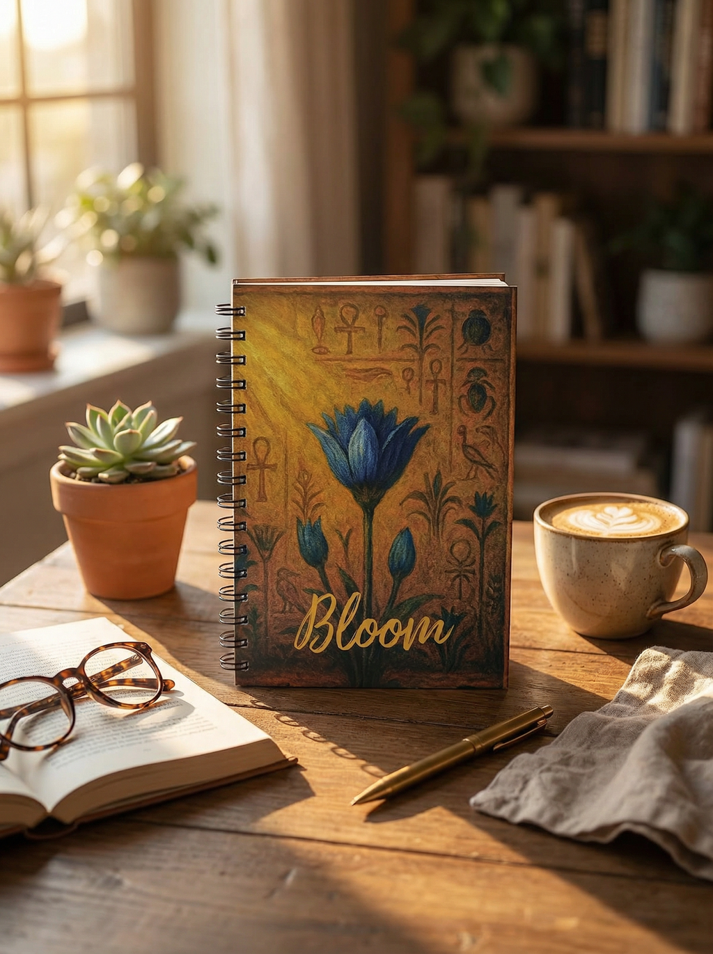 Bloom Notebook — Egyptian Lotus (Soul Collection)